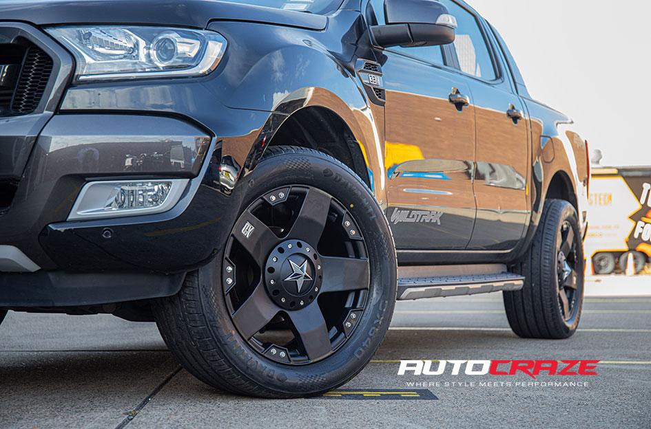 FORD RANGER ROCKSTAR XD MATTE BLACK