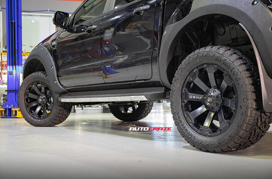 FORD RANGER AMBUSH MATTE BLACK