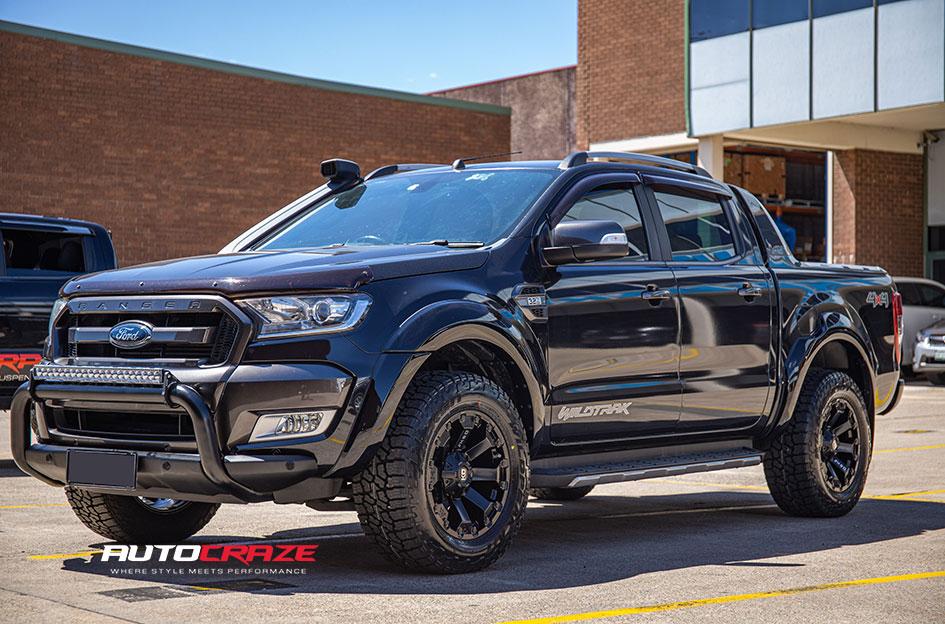 FORD RANGER AMBUSH MATTE BLACK
