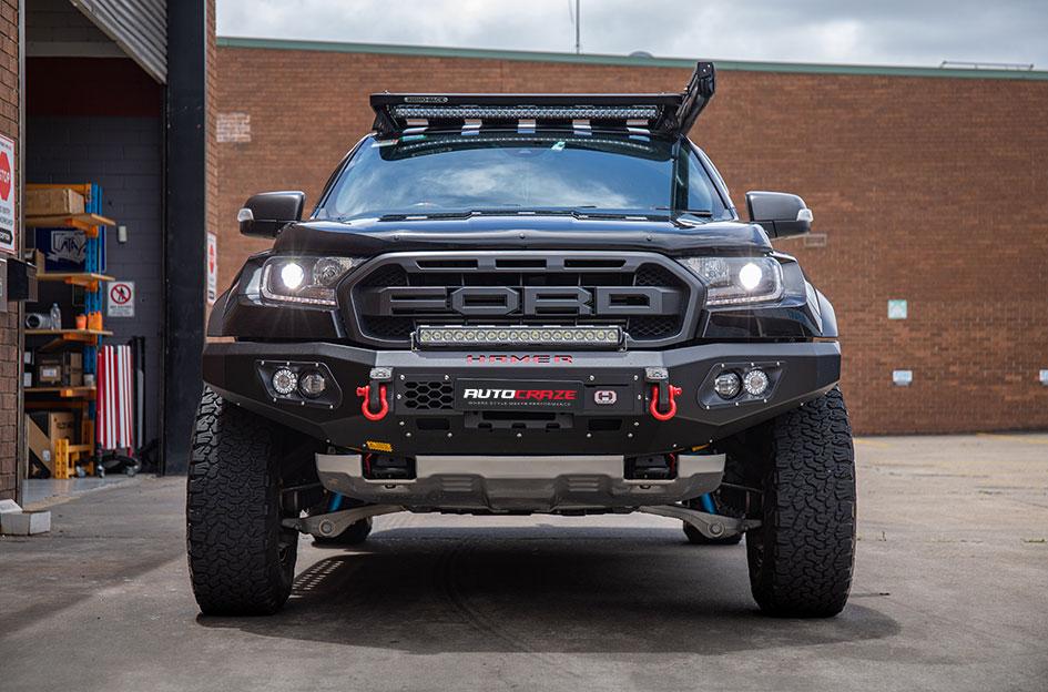 FORD RANGER RAPTOR ZEPHYR MATTE BLACK