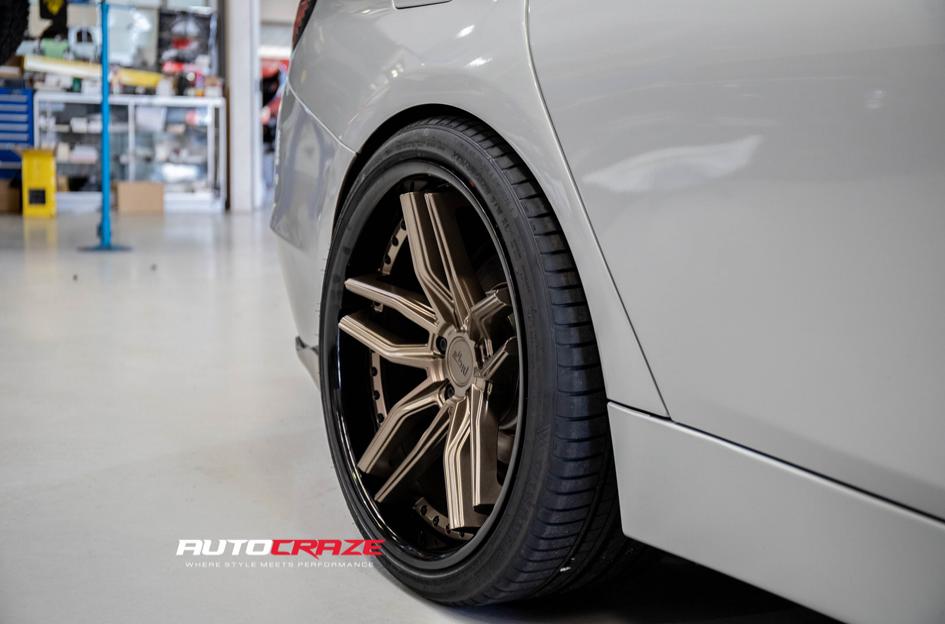 BMW 3 SERIES METHOS BRONZE W GLOSS BLACK LIP
