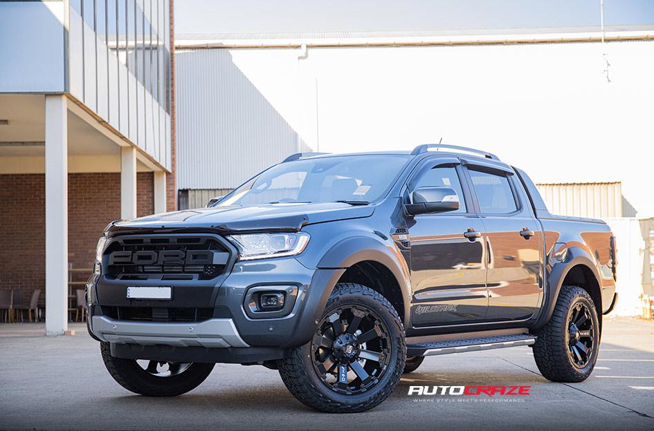 FORD RANGER AMBUSH MATTE BLACK