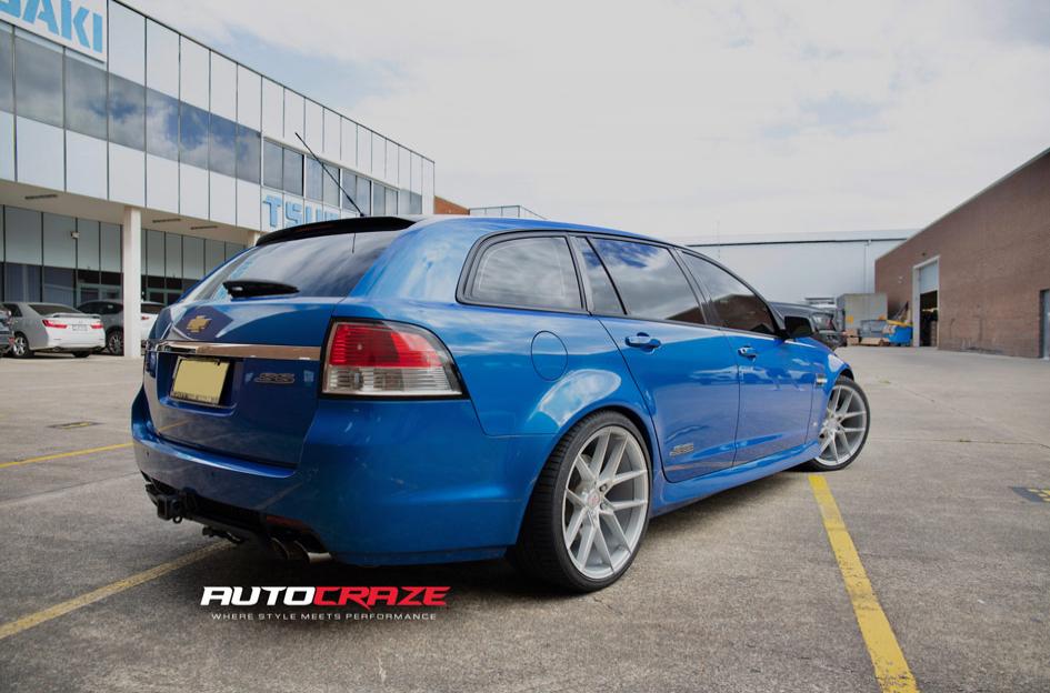 HOLDEN COMMODORE IFG39 SILVER MACHINED FACE