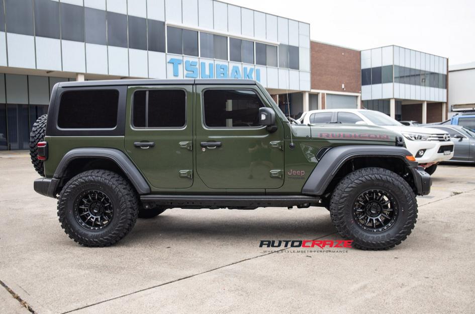 JEEP WRANGLER CARNAGE SATIN BLACK GRAY TINT