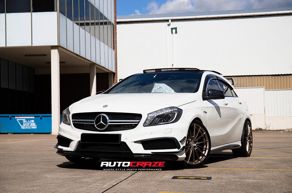 MERCEDES A45 AMG F105 BRONZE