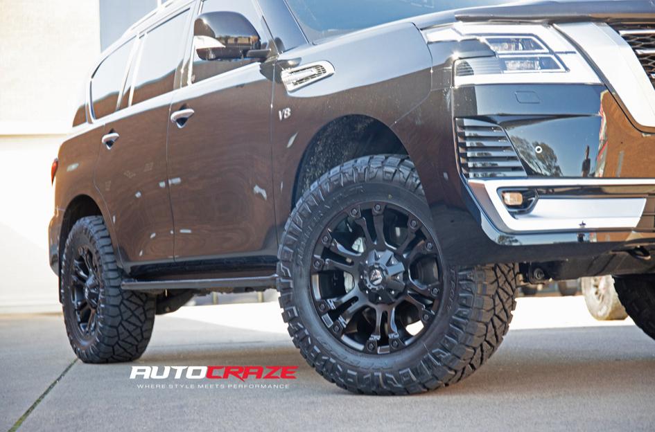 NISSAN PATROL VAPOR MATTE BLACK