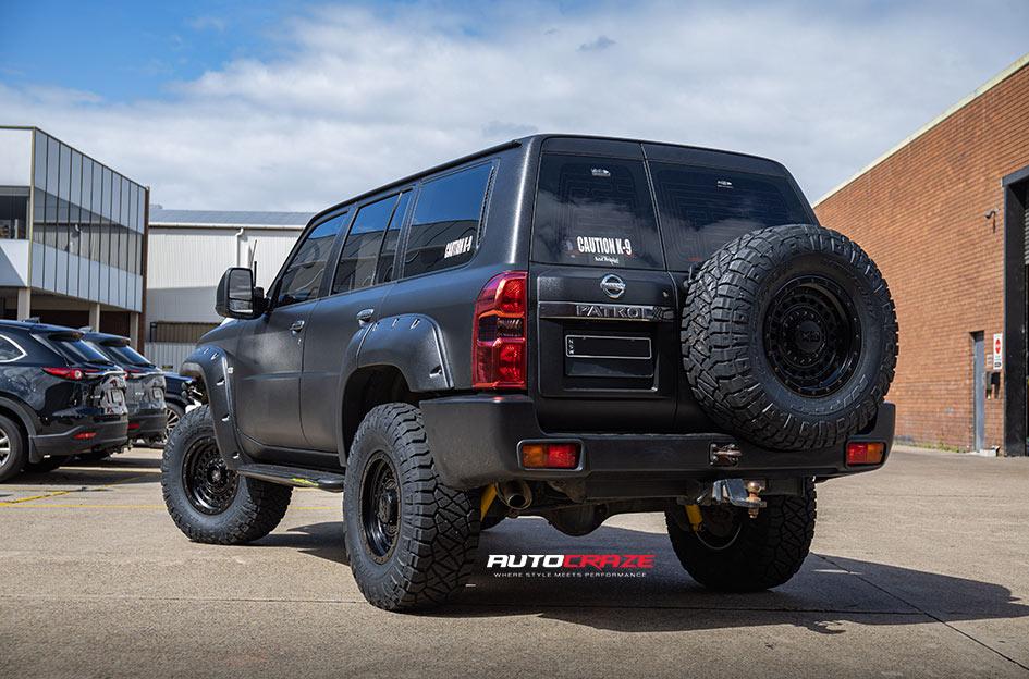 NISSAN PATROL PANZER XD SATIN BLACK