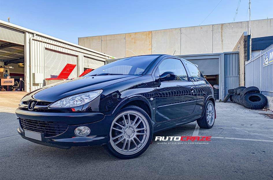 PEUGEOT 206 SF02 GLOSS GUNMETAL