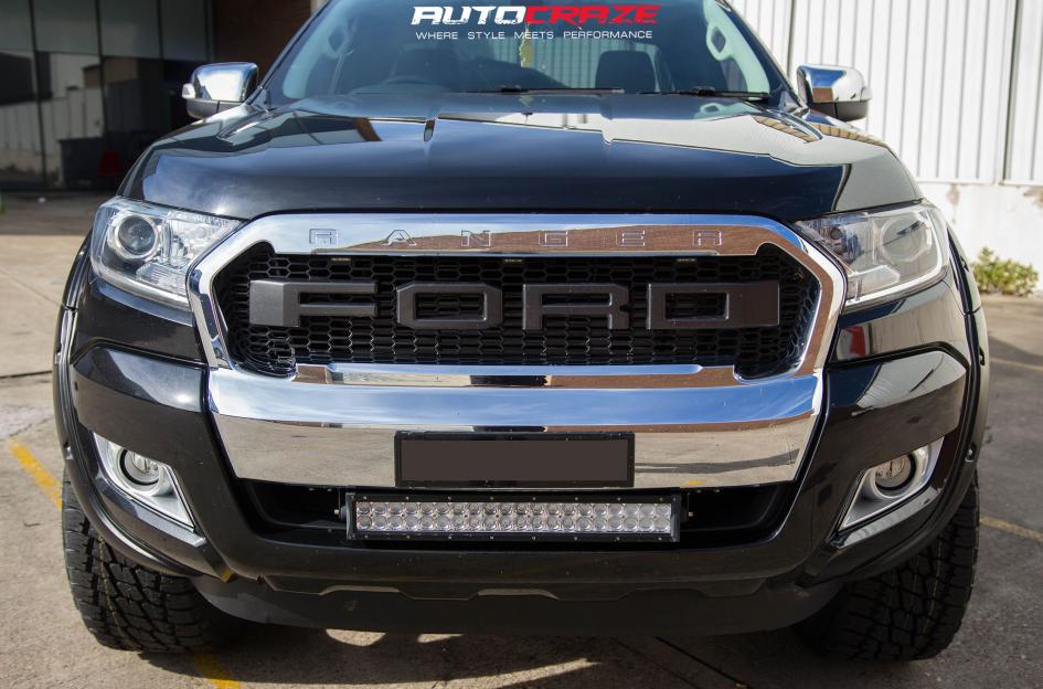 FORD RANGER EXILE SATIN BLACK MILLED ACCENTS 3