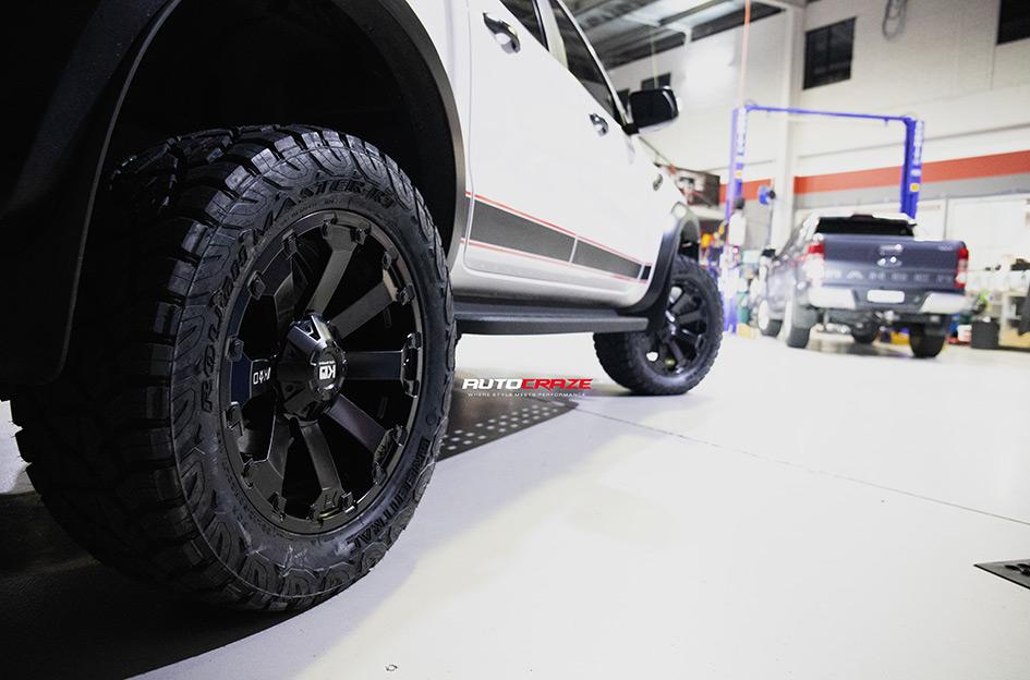 FORD RANGER AMBUSH MATTE BLACK