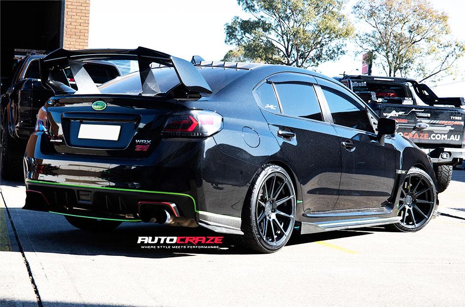 SUBARU WRX SF04 MATTE BLACK