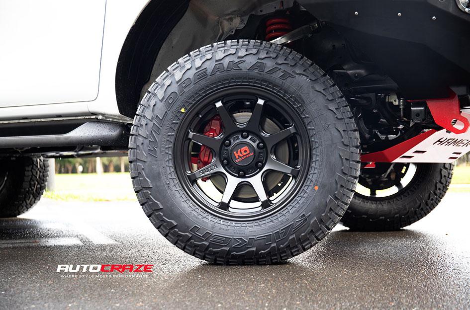 TOYOTA HILUX N80 4WD GRAPPLER SATIN BLACK