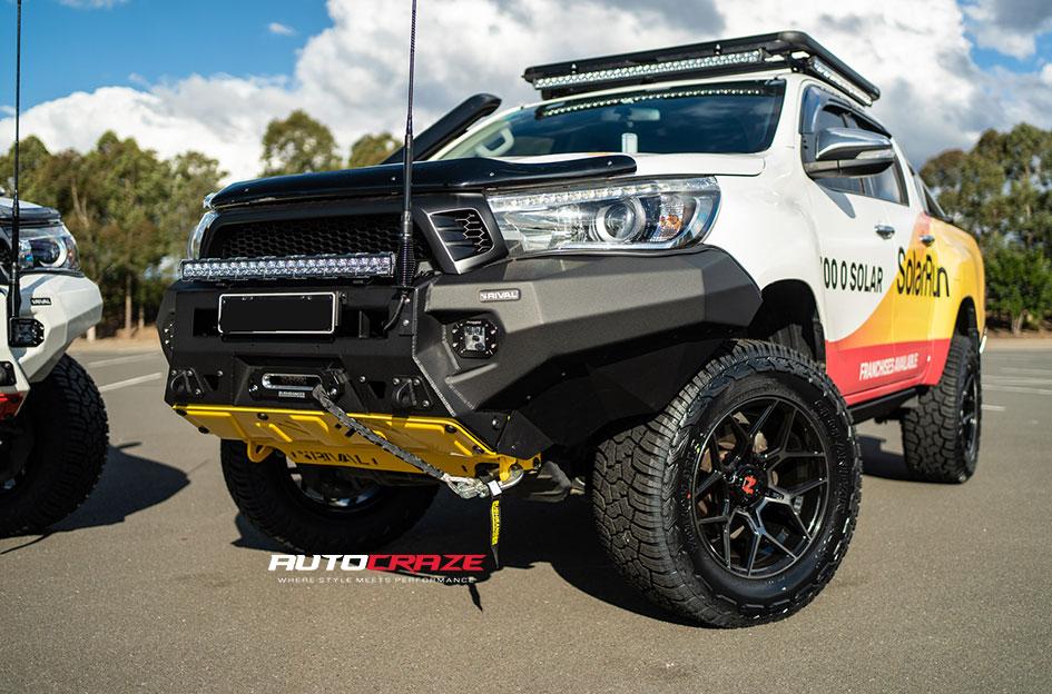TOYOTA HILUX N80 4WD SABBATH GLOSS BLACK TINTED FACE