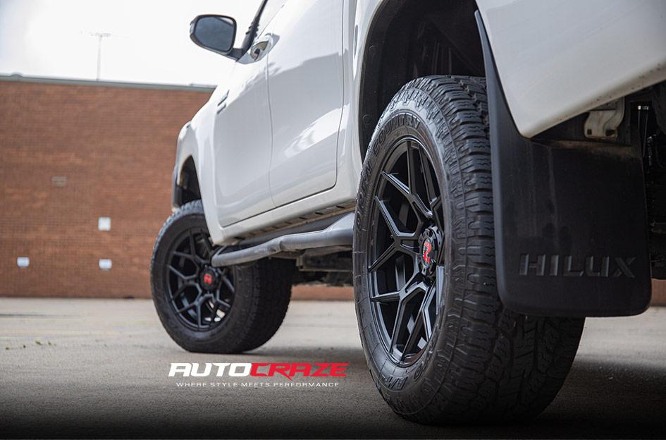 TOYOTA HILUX 4WD SABBATH MATTE BLACK