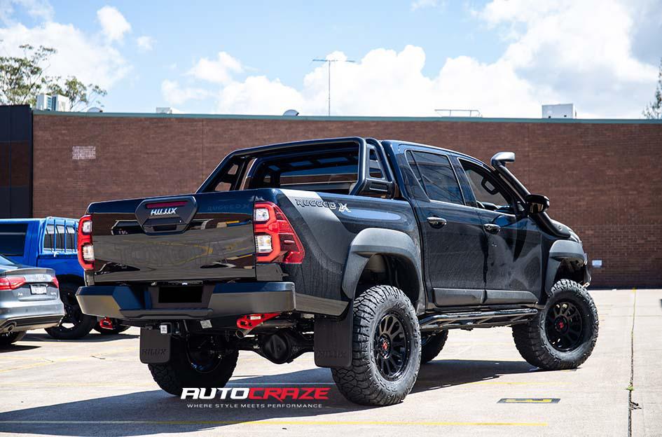 TOYOTA HILUX N80 RUGGED X 4WD VICTIM MATTE BLACK