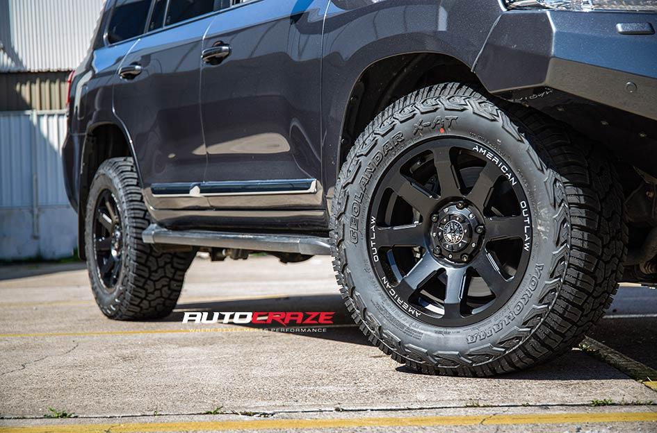 TOYOTA LANDCRUSIER LEGACY SATIN BLACK