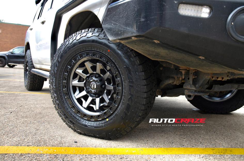 TOYOTA LANDCRUISER COVERT MATTE ANTHRACITE BLACK RING
