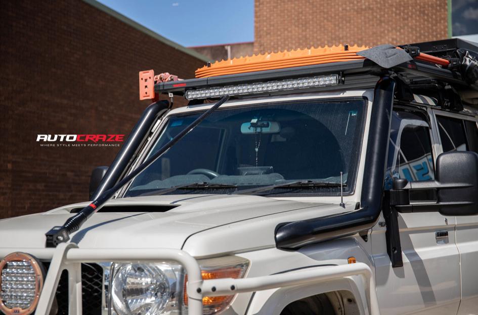 TOYOTA LANDCRUISER HURRICANE SATIN BLACK