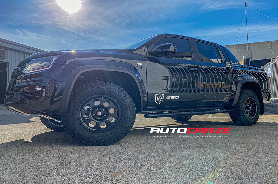 VOLKSWAGEN AMAROK DESERT MATTE BLACK