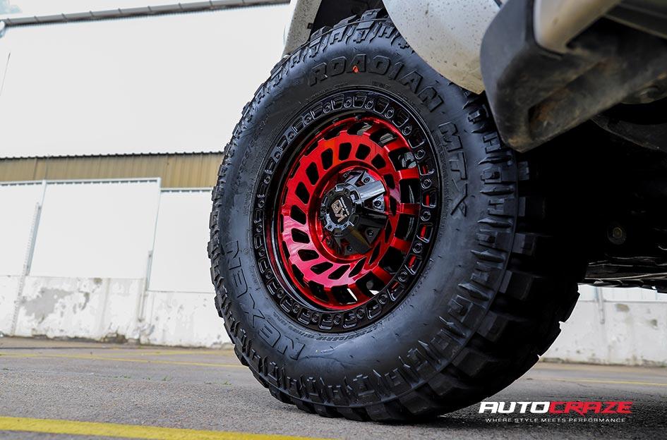 FORD-RANGER-ZOMBIE-GLOSS-BLACK-MACHINED-RED