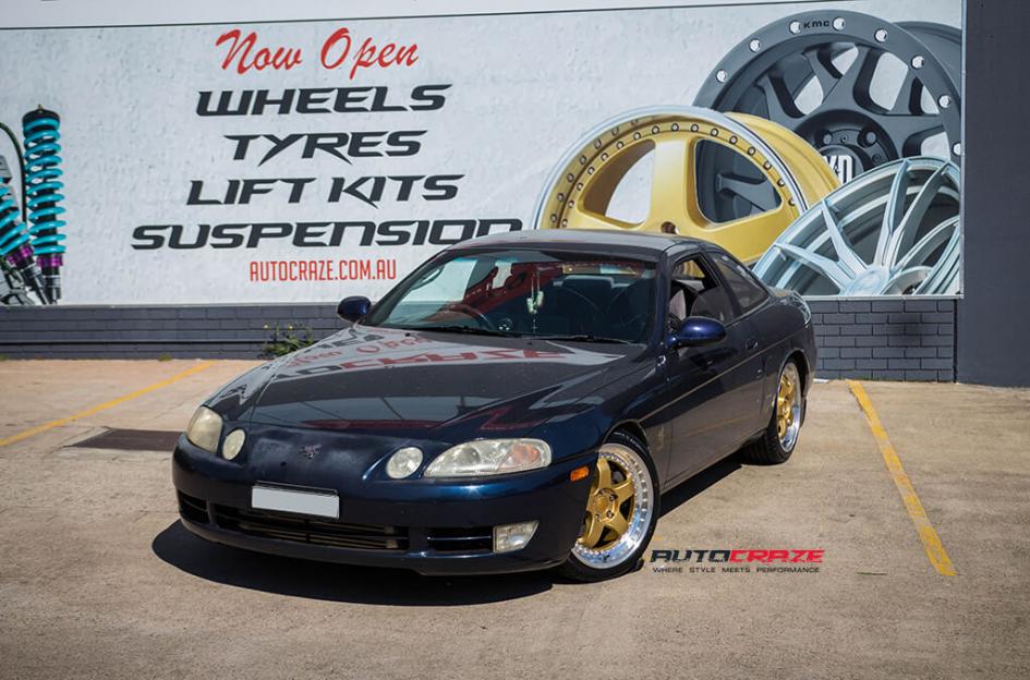 TOYOTA SOARER RS1 GOLD MACHINED LIP