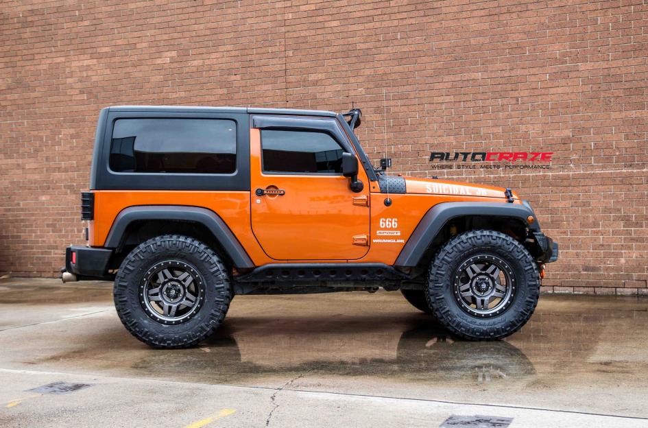JEEP WRANGLER ANZA MATTE ANTHRACITE WITH BLACK RING 4