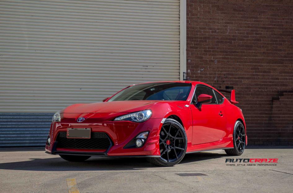 TOYOTA 86 KPS MATTE BLACK
