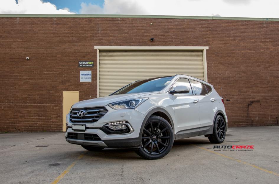 HYUNDAI SANTA FE CARBINE SATIN BLACK