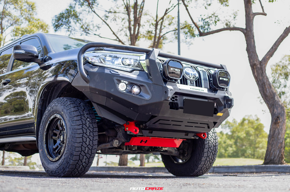 TOYOTA LAND CRUISER PRADO 150 FUEL AMMO MATTE BLACK