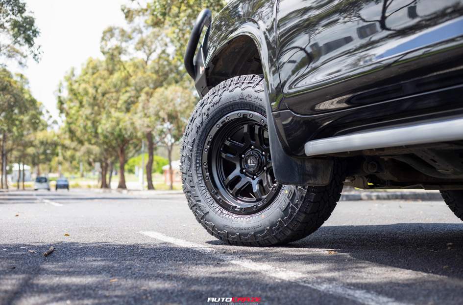 TOYOTA LAND CRUISER PRADO 150 FUEL AMMO MATTE BLACK