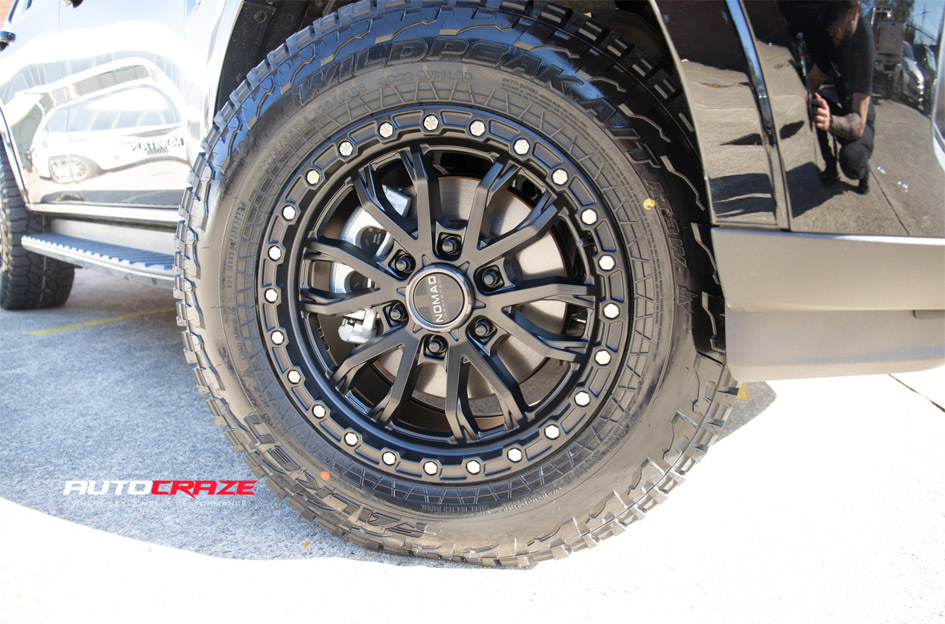 FORD EVEREST NEXT GEN NOMAD N133 SATIN BLACK