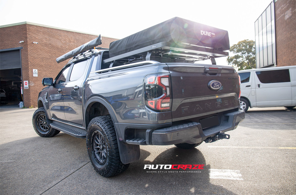 FORD RANGER NEXT GEN CSA RAZORBACK SATIN GRAPHITE BLACK LIP