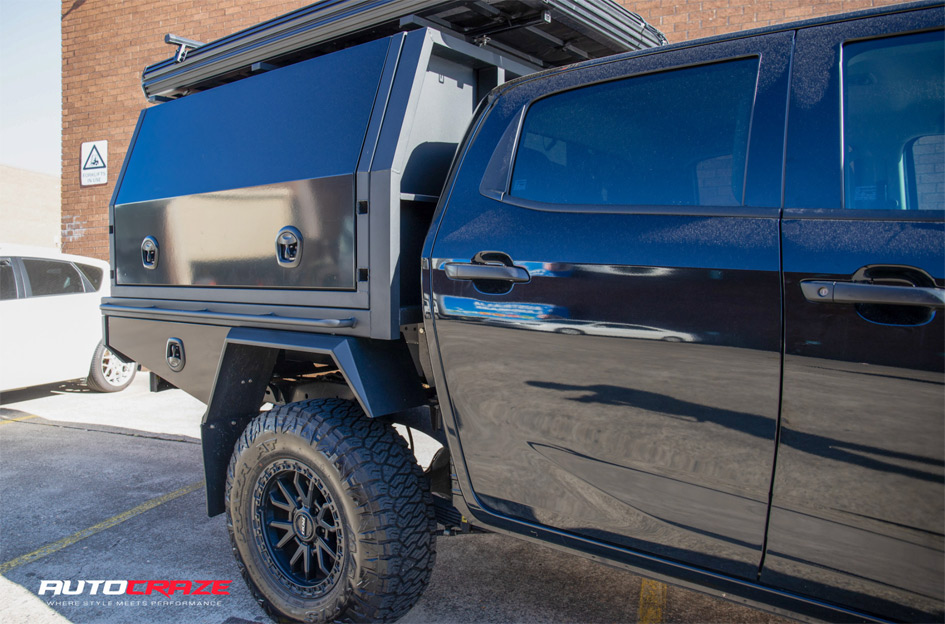 ISUZU D-MAX ROH RAID MATTE BLACK