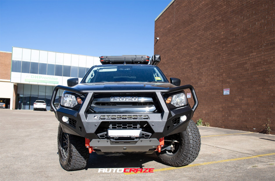ISUZU D-MAX ROH RAID MATTE BLACK
