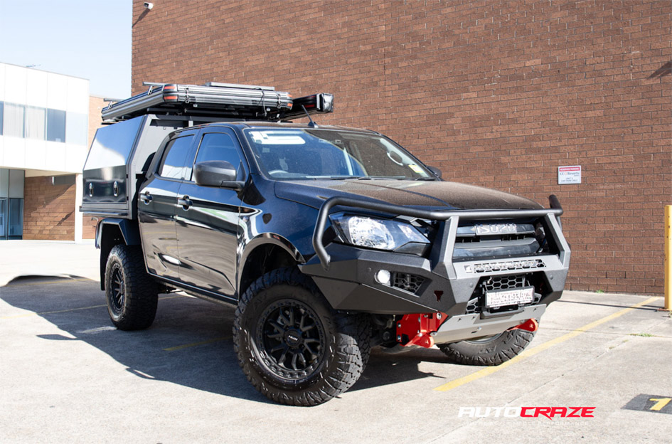 ISUZU D-MAX ROH RAID MATTE BLACK