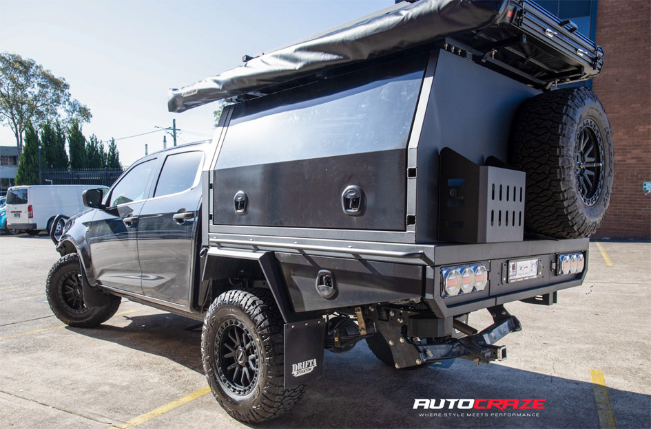 ISUZU D-MAX ROH RAID MATTE BLACK