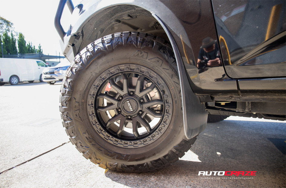 ISUZU D-MAX ROH RAID MATTE BLACK