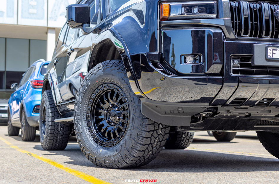 TOYOTA LAND CRUISER PRADO 250 FUEL RINCON MATTE BLACK