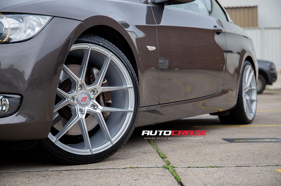 BMW 335I IFG39 SILVER MACHINED FACE