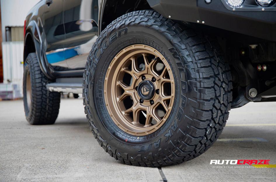 FORD RANGER TECH MATTE BRONZE BLACK LIP