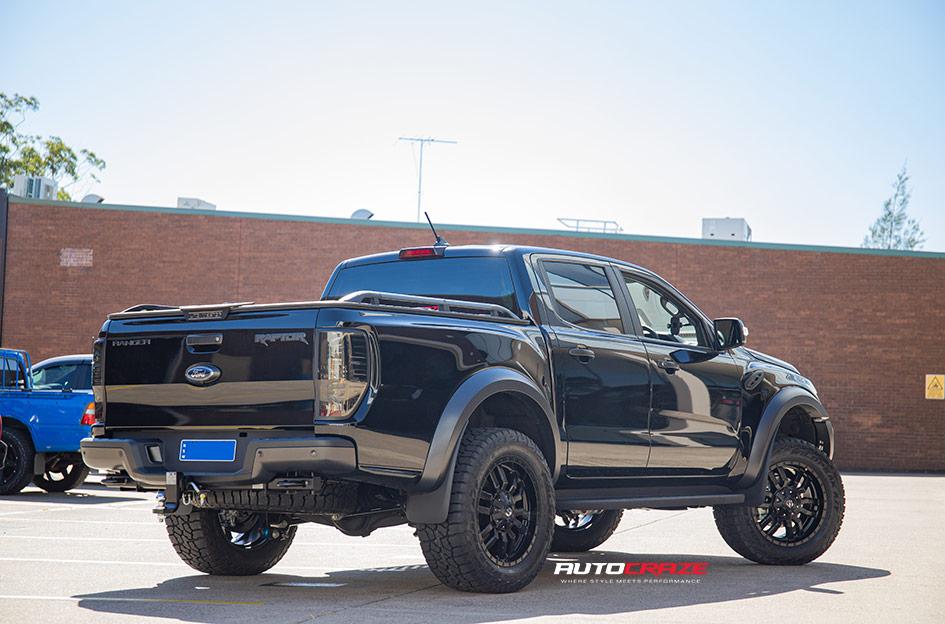 FORD RANGER RAPTOR SLEDGE GLOSS BLACK MILLED ACCENTS