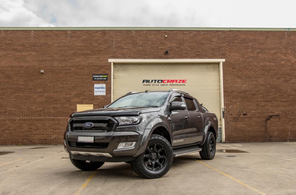 FORD RANGER GLAMIS MATTE BLACK