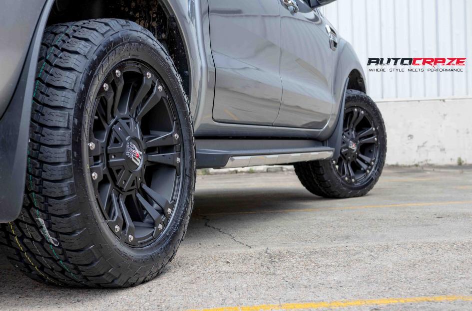 FORD RANGER MONSTER XD 2 MATTE BLACK 5