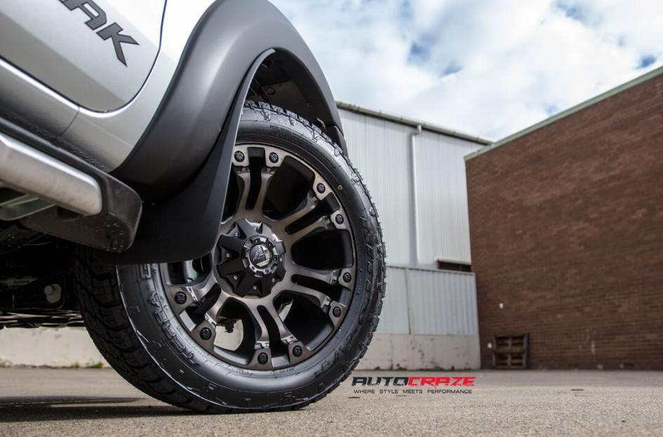 FORD-RANGER-VAPOR-BLACK-MACHINED-WITH-DARK-TINT