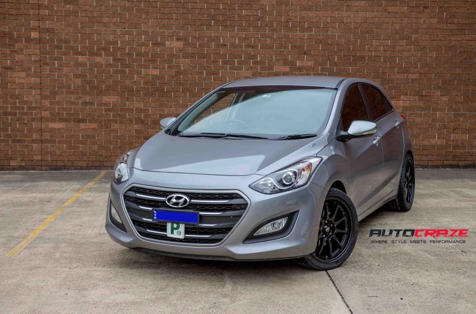 HYUNDAI I30 ROTATE MATTE BLACK 