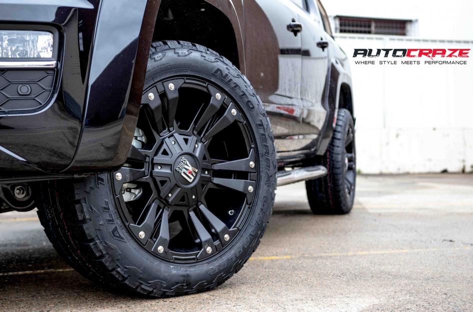 VOLKSWAGEN AMAROK MONSTER XD 2 MATTE BLACK