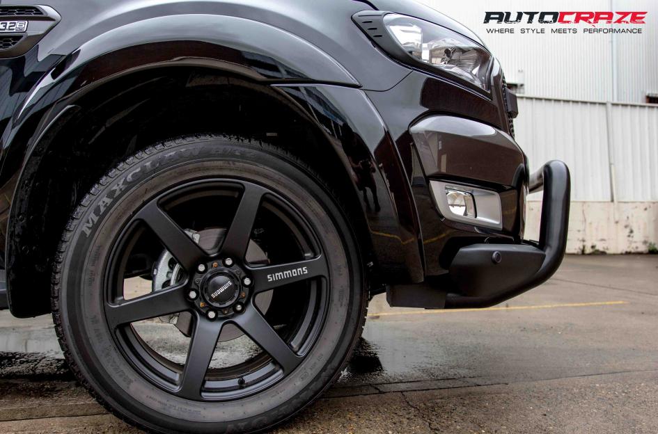 FORD RANGER S6 MATTE BLACK
