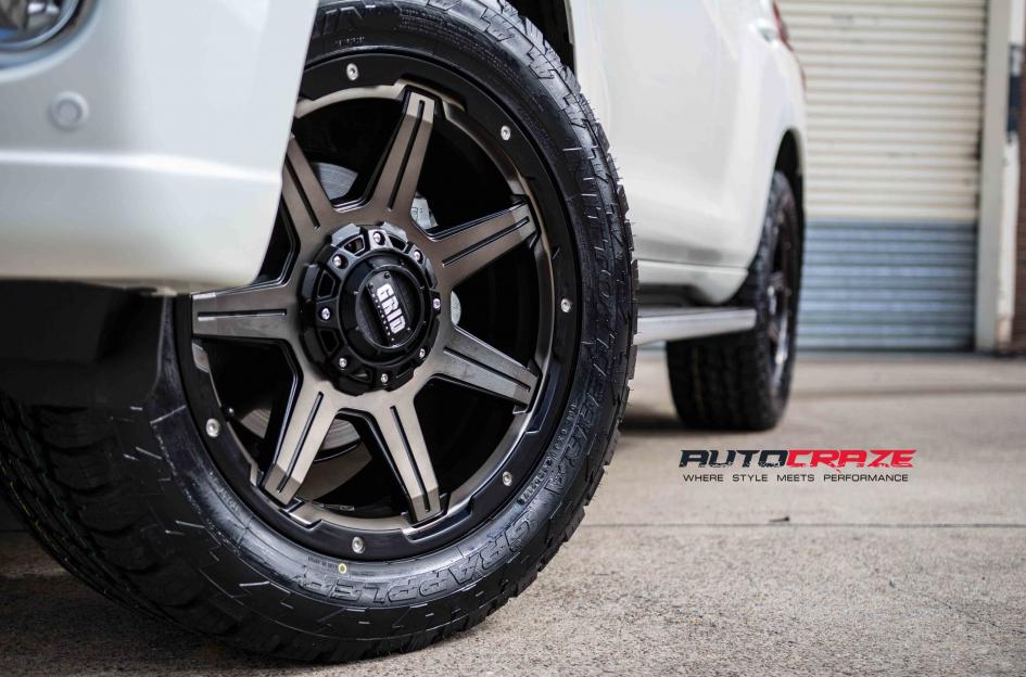 TOYOTA-PRADO-GD06-MATTE-BLACK-MACHINED-FACE-WITH-DARK-MATTE-TINT