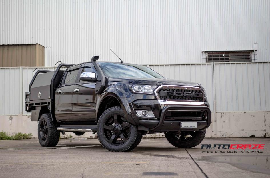 FORD RANGER ROCKSTAR XD 2 MATTE BLACK 4
