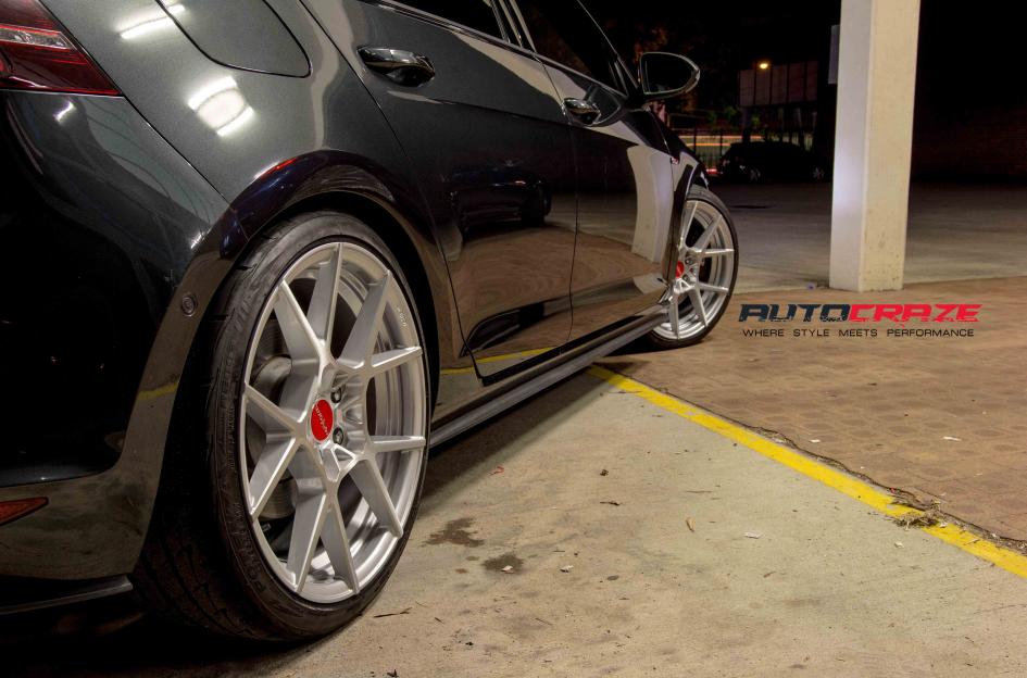 VOLKSWAGEN GOLF KPS BRUSHED WITH SILVER LIP